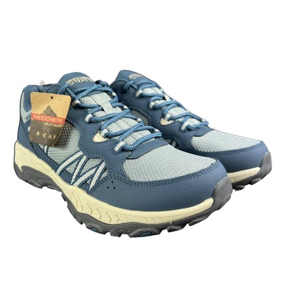 Skechers Outdoor Grand Peak Balsam Blue Gray Trail Shoes Women's Sizes 8 - 11 - Picture 4 of 9